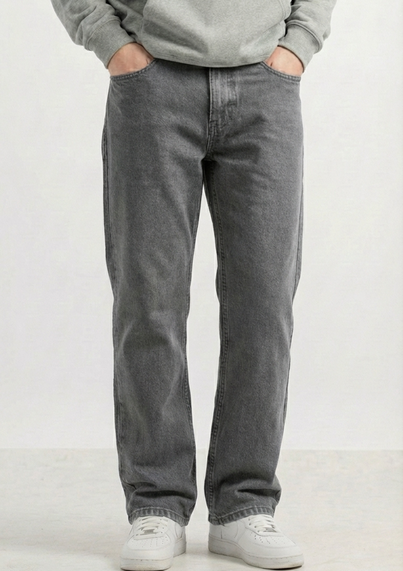 Men's Regular Fit ( Gray ) Jean