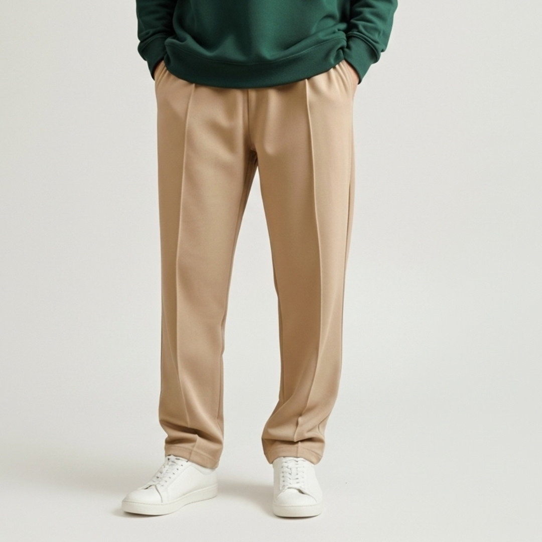 Sandwave Pleated Trousers