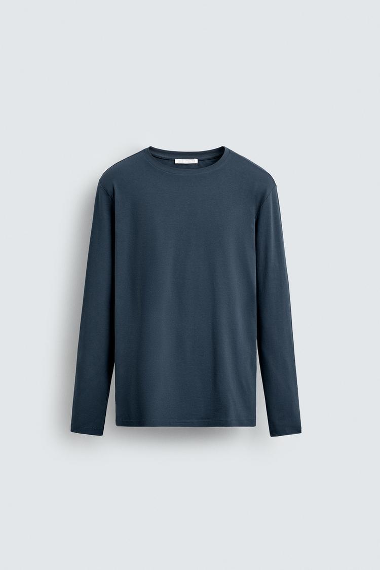 2 Pieces Full Sleeves T-Shirt ( BLACK & NAVY )