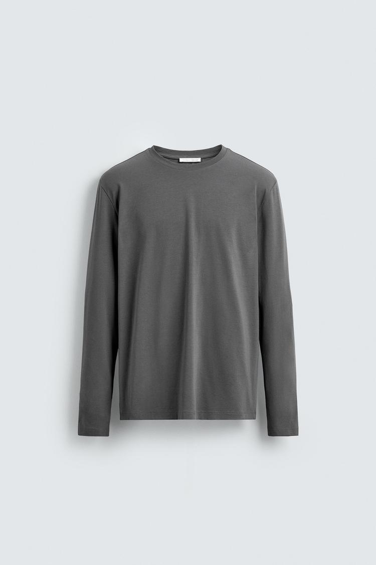 2 Pieces Full Sleeves T-Shirt ( BLACK & GRAY )