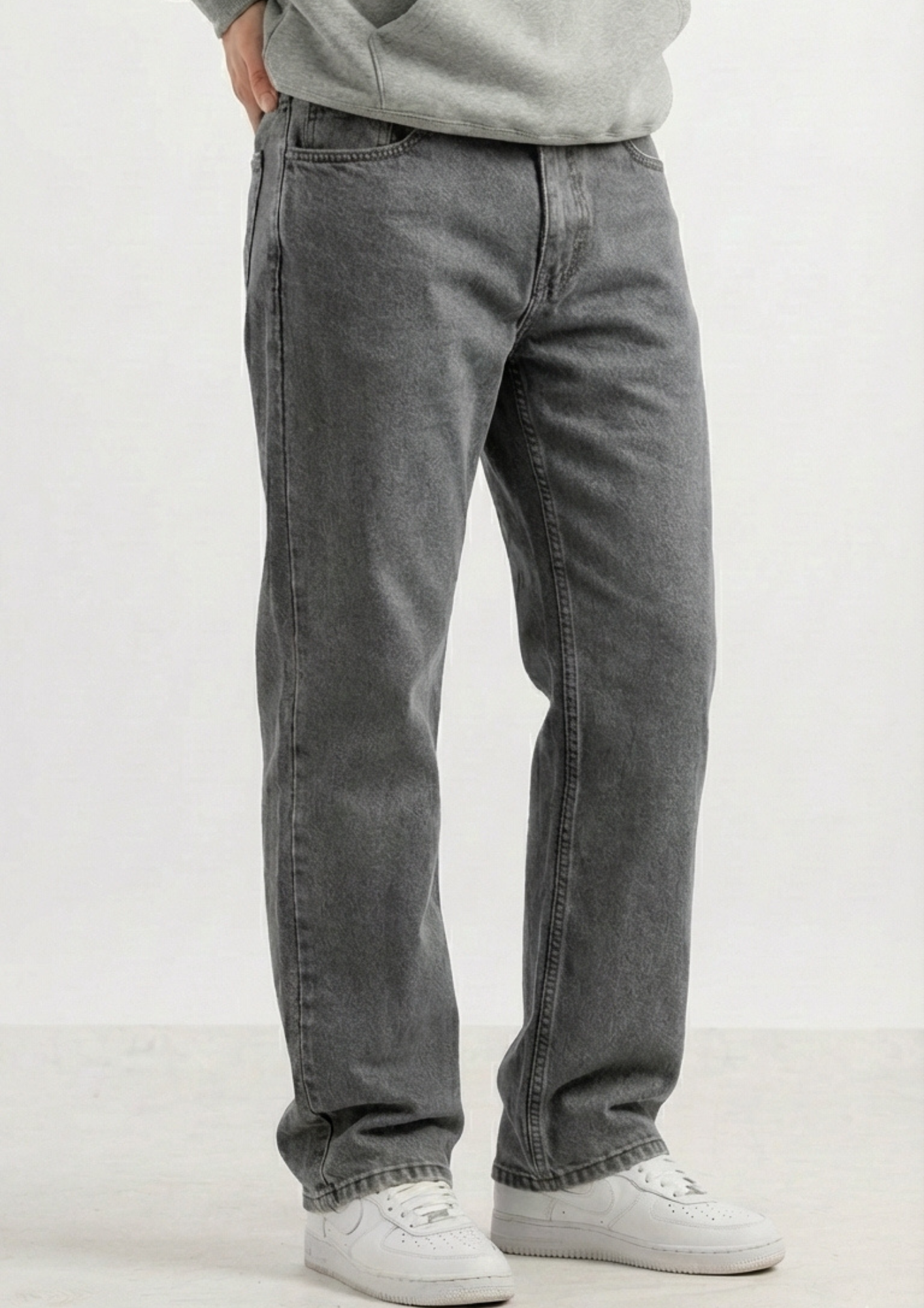 Men's Regular Fit ( Gray ) Jean