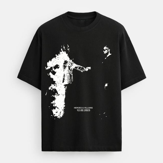 Hero's And Villians Oversized T-shirt