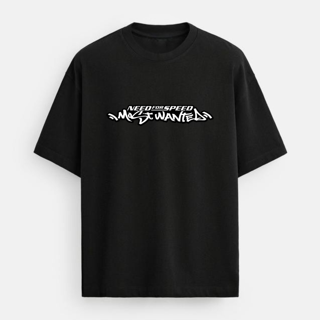 NFS Wanted Oversized T-shirt