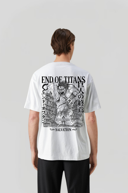 End Of Titans Oversized Tshirt
