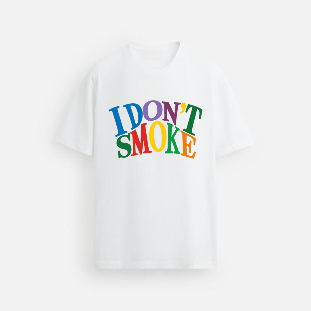 I don't Smoke Oversized T-shirt