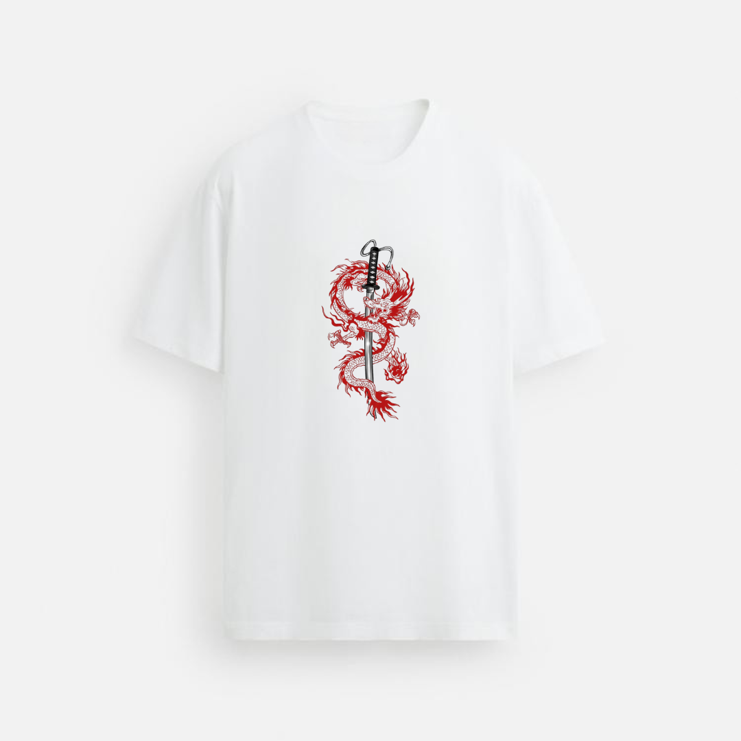 Samurai Drip Oversized T-shirt