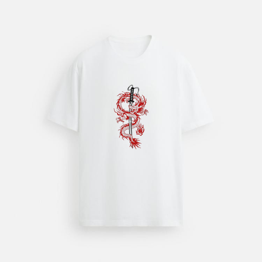 Samurai Drip Oversized T-shirt