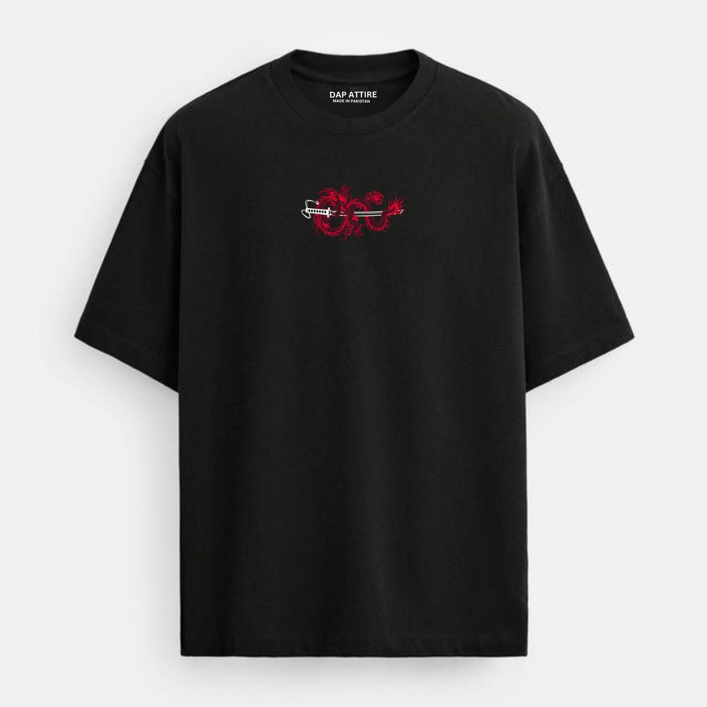 Samurai Dragon Oversized Tshirt