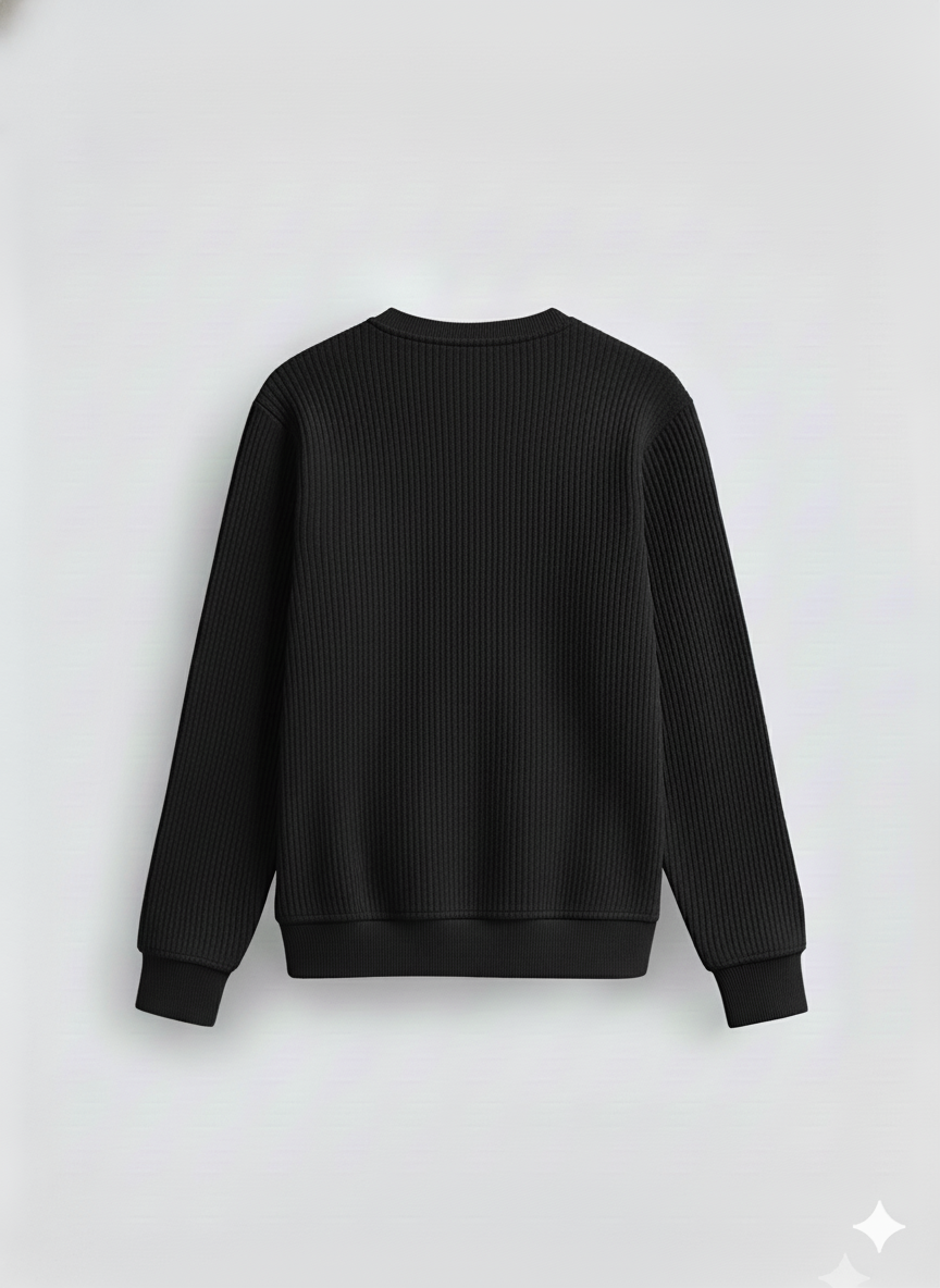 2 Pieces Waffle Knit Henley Pack ( Charcoal + Black )