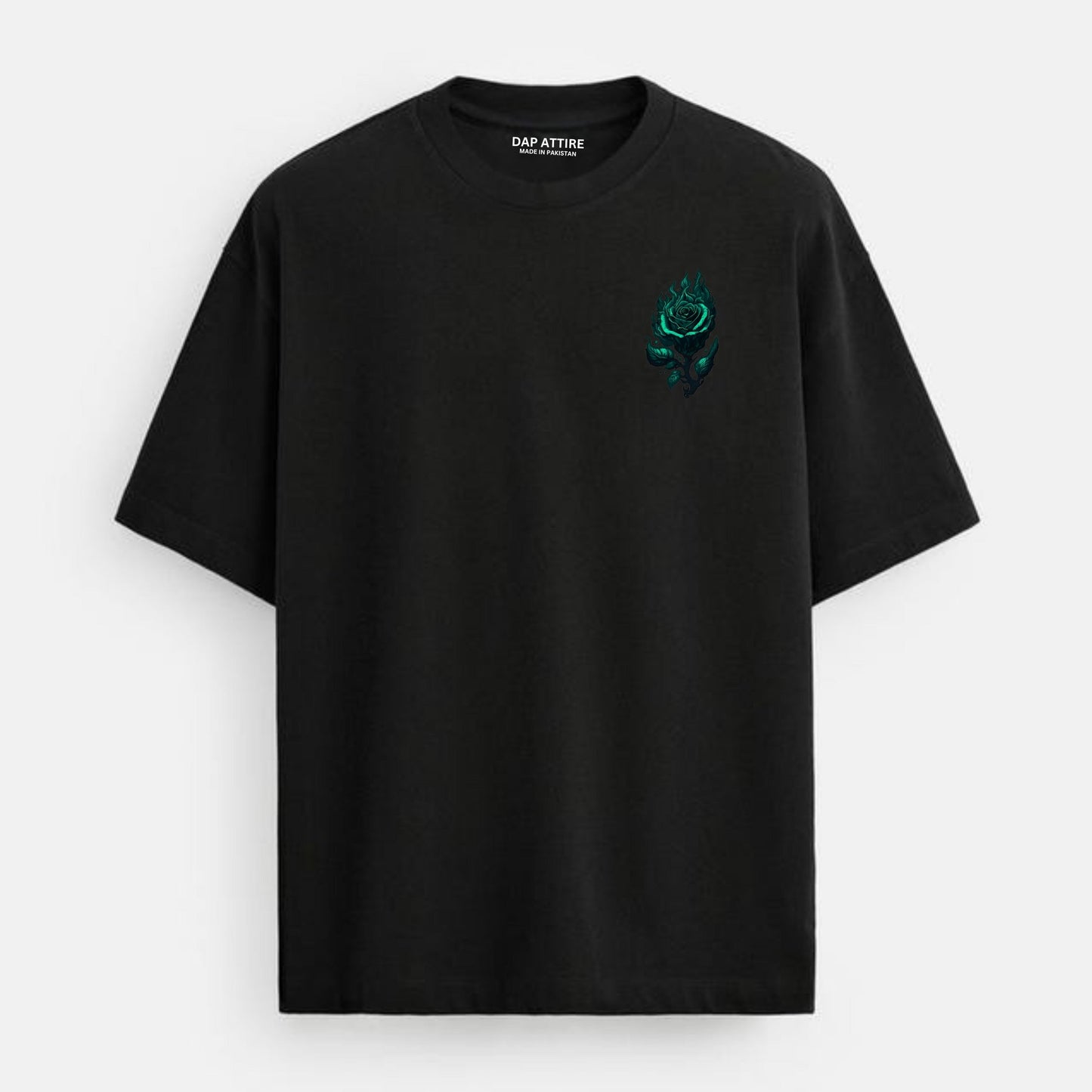 Midnight Bloom Oversized Tshirt